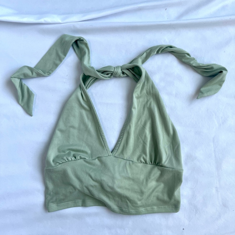 Boutique A-Line Halter Top